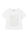 Twinset Knitted T-shirt In White