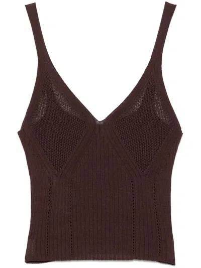 TWINSET KNITTED TANK TOP