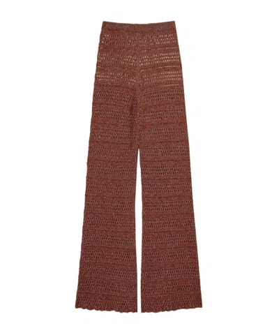 TWINSET KNITTED TROUSERS