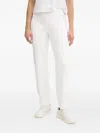 Twinset Knitted Trousers In White