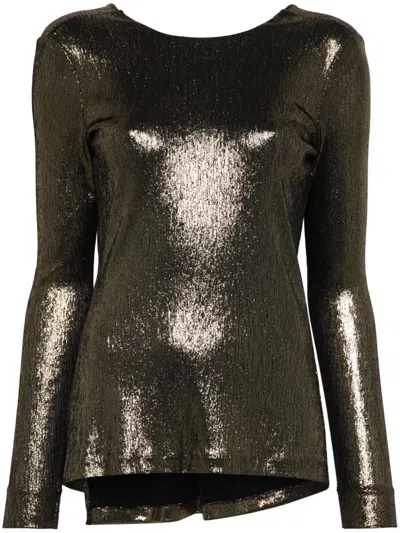 Twinset Blouse In Metallic