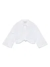 Twinset Hemd Mit Knotendetail In Weiss