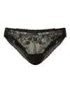 Twinset Lace Briefs In Black