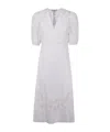 Twinset Lace-detail Puffed-sleeve Dress