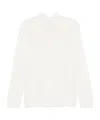 Twinset Pullover Mit Spitzendetail In White