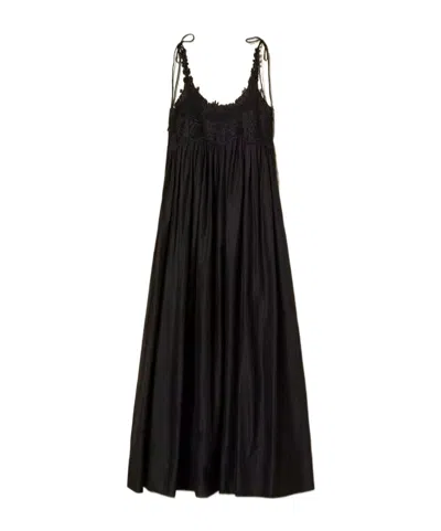 Twinset Dresses Blacks And Greys