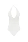 Twinset Halterneck Crochet-knit Bodysuit