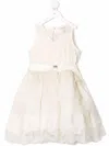 Twinset Lace-patterned Layered Dress In White