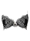 Twinset Lace Push-up Bra In Black