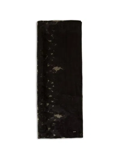 Twinset Lace Shawl In Black