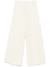 Twinset Lace Trousers In White