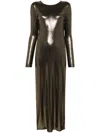 Twinset Dress In Gold