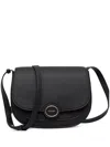 Twinset Leather Satchel Bag In Black