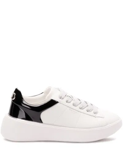 TWINSET LEATHER SNEAKERS