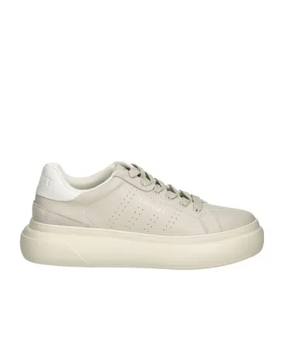 Twinset Leather Sneakers In White