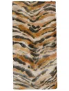 LEOPARD-PRINT SCARF