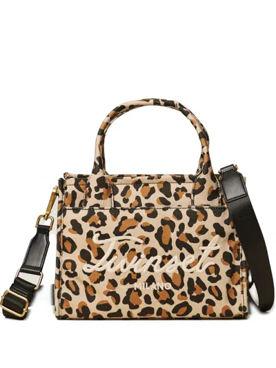 Twinset Leopard-print Tote Bag In Animal Print