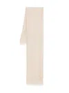 Twinset Sequinned Scarf In Beige