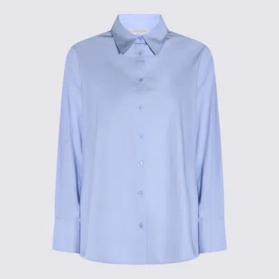 Twinset Light Blue Cotton Shirt