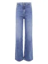 Twinset Light-wash Straight-leg Jeans In Blue