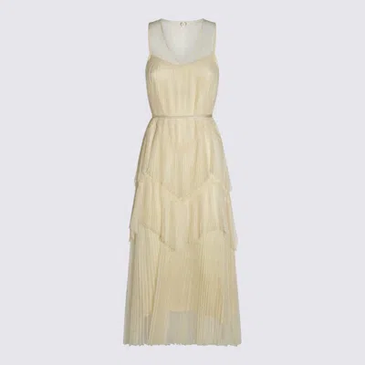 TWINSET TWINSET LIGHT YELLOW DRESS