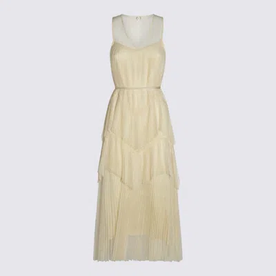 TWINSET TWINSET LIGHT YELLOW DRESS