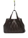 Twinset Twin-set Lighty Padded Tote Bag In Brown