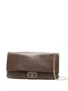 Twinset Lila Clutch Bag In Purple