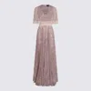 Twinset Fully Pleated Dress In Pink