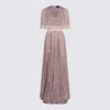 Twinset Fully Pleated Dress In Pink