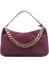 Twinset Chain Strap Shoulder Bag With Structured Shape In Red