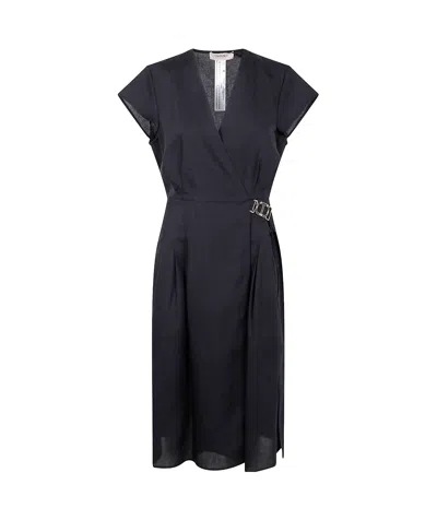 Twinset Linen-blend Dress