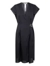 Twinset Linen-blend Dress