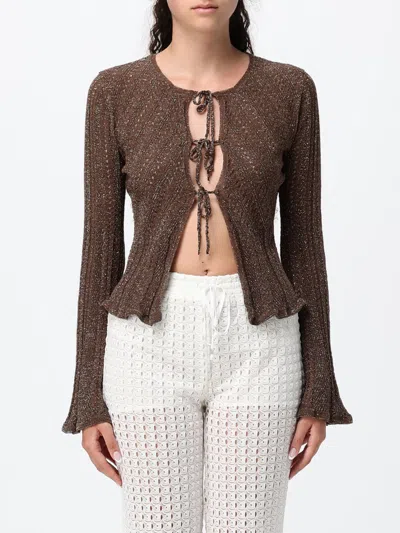 Twinset Sweater Woman Color Brown