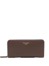 Twinset Logo-appliqué Wallet In Burgundy
