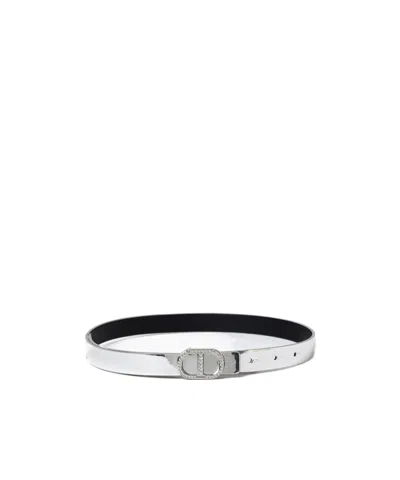 Twinset Logo Belt In Black