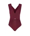 Twinset Logo Body In Brown