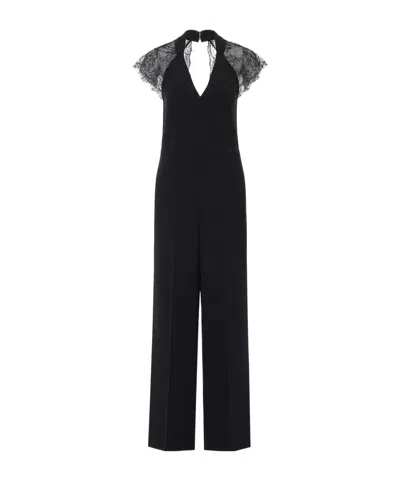 Twinset Logo Bodysuit In Black