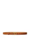 Twinset Interwoven-design Belt In Brown