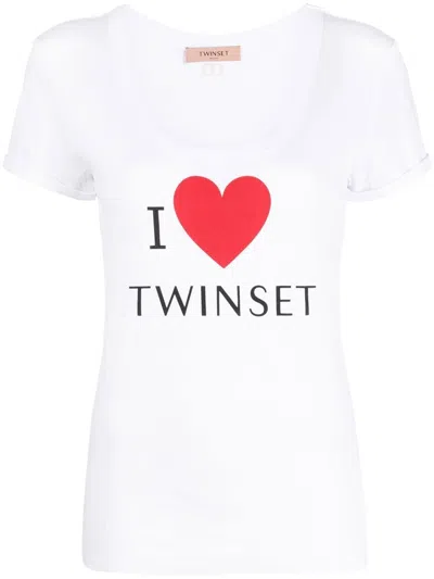 Twinset T-shirt  Woman Color White