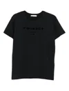 Twinset Logo-detail T-shirt In Black