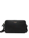 Twinset Logo-lettering Cross Body Bag In Black