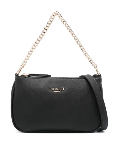 Twinset Mignon Shoulder Bag In 黑色