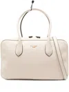 Twinset Logo-lettering Tote Bag In Gold