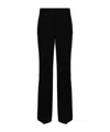 Twinset Logo Logo Pleated Casual Pants In Black