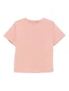 Twinset Logo-pattern T-shirt In Pink