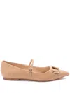 Twinset Ballerinas In Neutrals