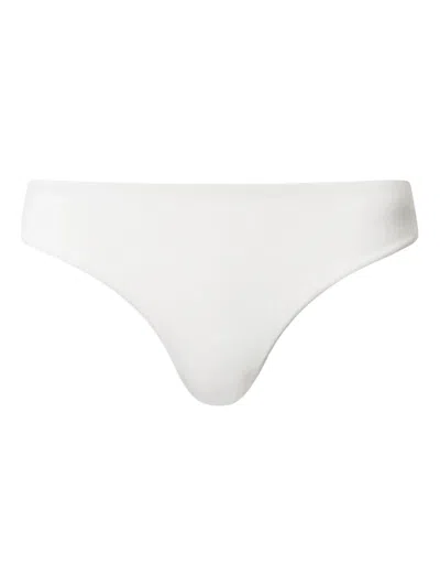 Twinset Logo-plaque Bikini Bottoms In White