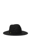 Twinset Logo-plaque Hat In Black