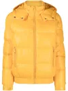 Twinset Steppjacke Mit Logo In Yellow
